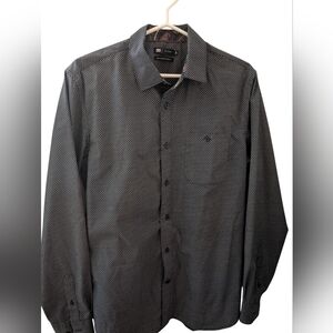 2/22$ Men's Black Patterned Shirt